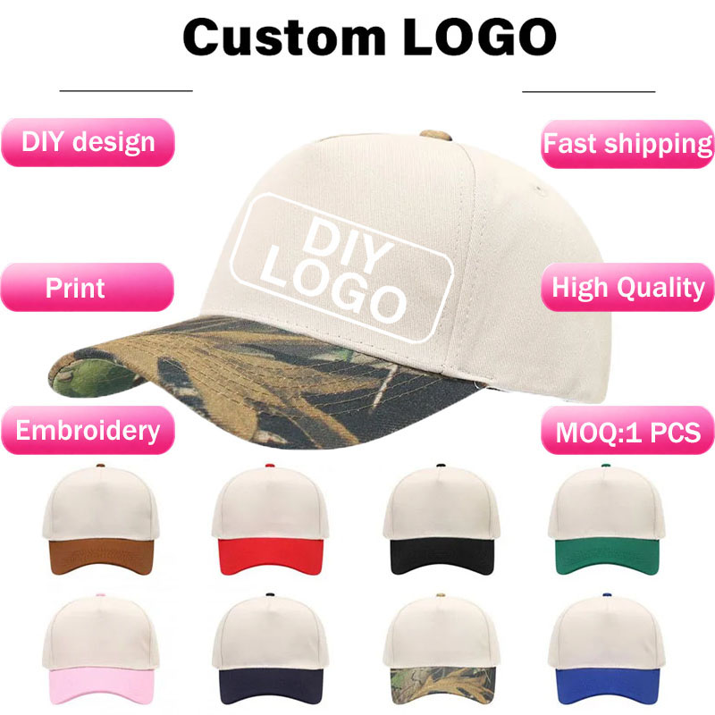 Dad Hat Cotton - İki Tonlu Yapılı 5 Panelli Beyzbol