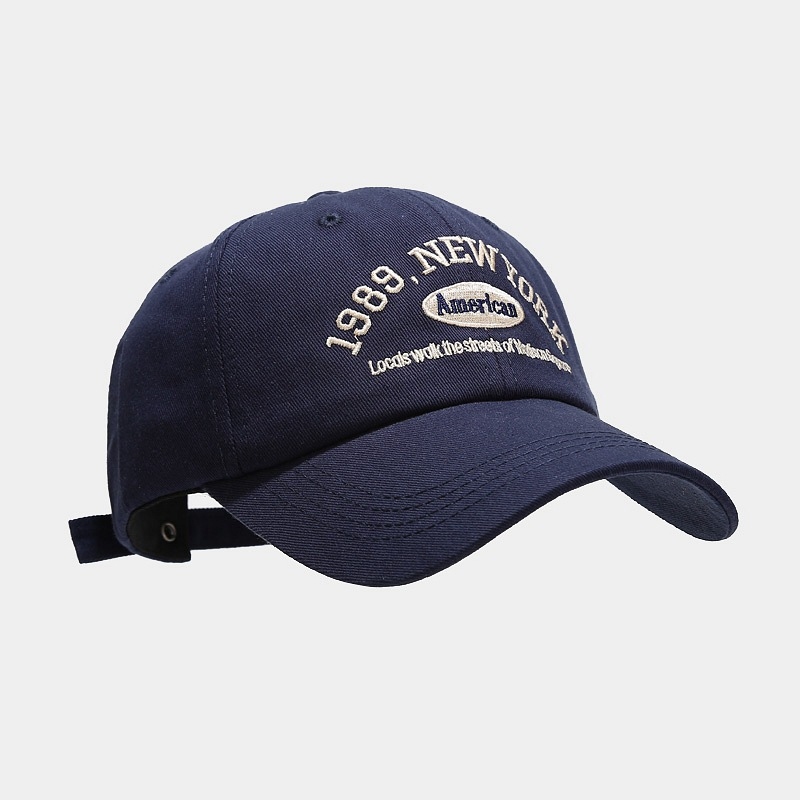 Dad Hat Cotton - 1989 New York İşlemeli Beyzbol Şapkası