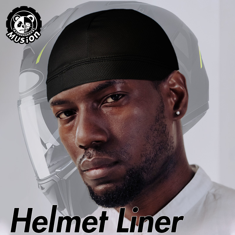 Skull Cap Helmet Liner - Musion 10K delikleri bere kap kaput