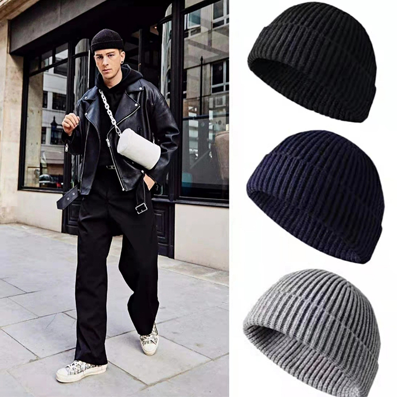 Kış sıcak Unisex yün kasketler - Beanie Cuffed Knit incelemesi ve fiyatı