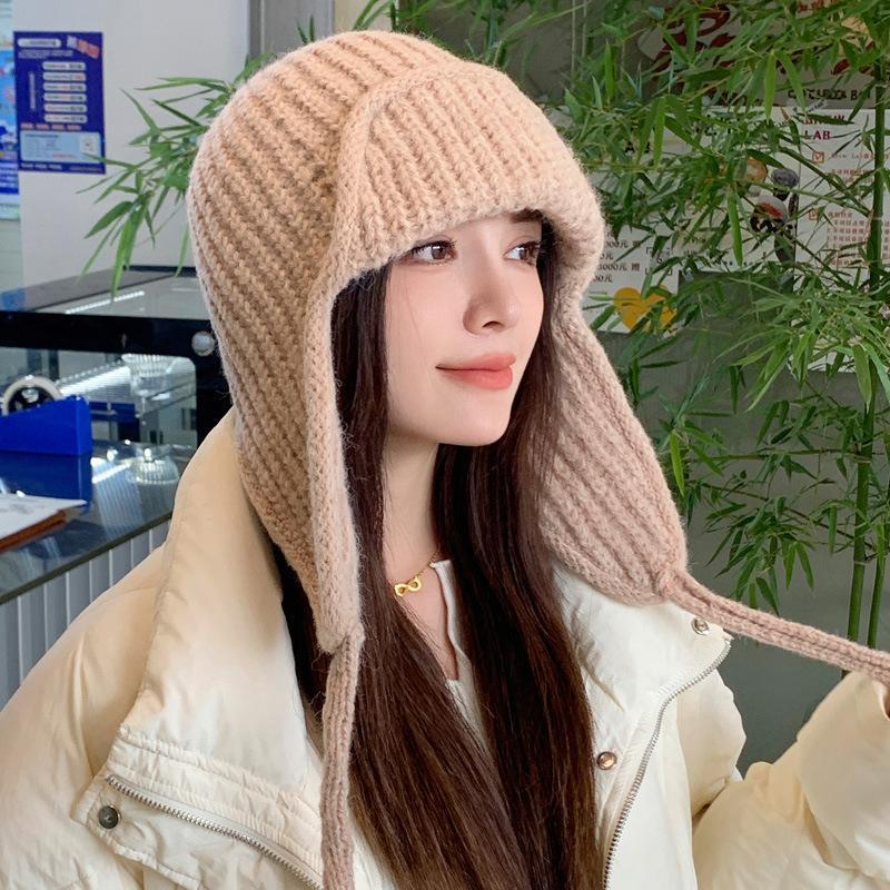 Sonbahar Kış Örgü Kulaklıklı B - Trapper Hat Ear Flap incelemesi ve fiyatı