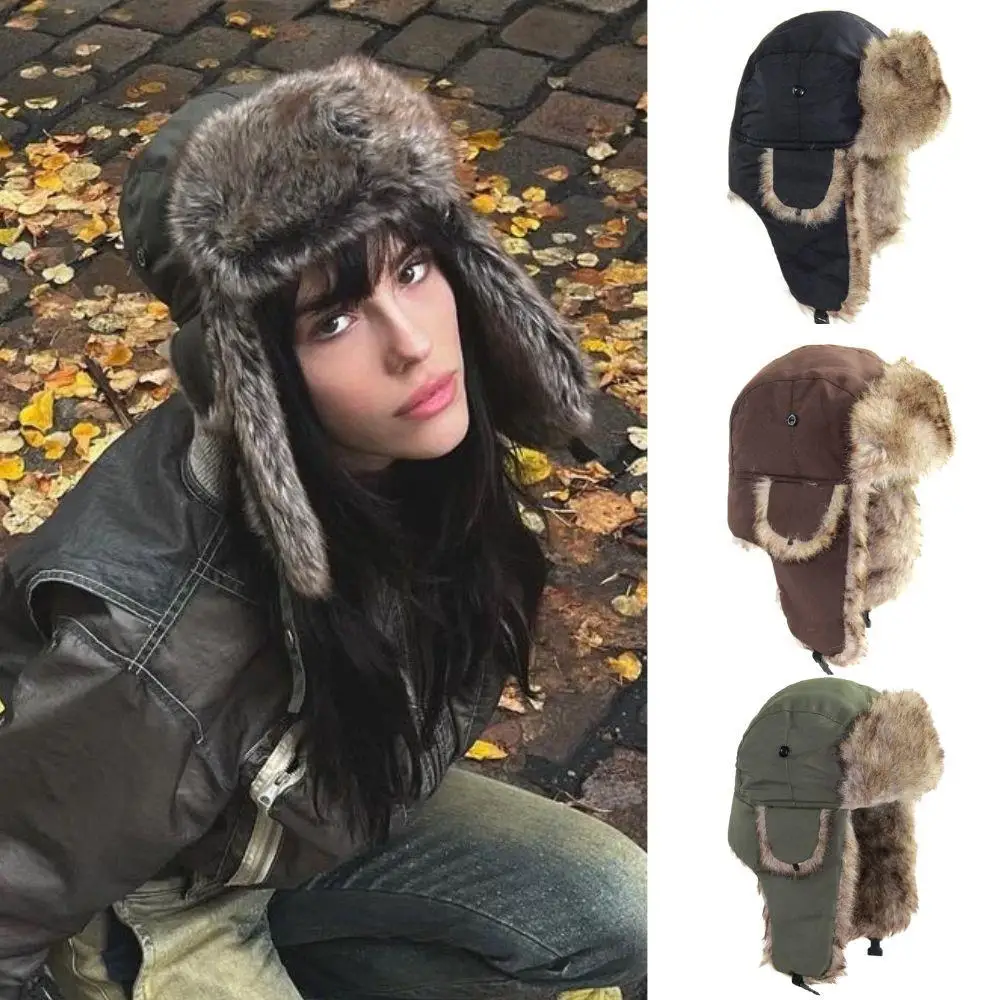 1 adet kışlık avcı pilot asker - Trapper Hat Ear Flap incelemesi ve fiyatı