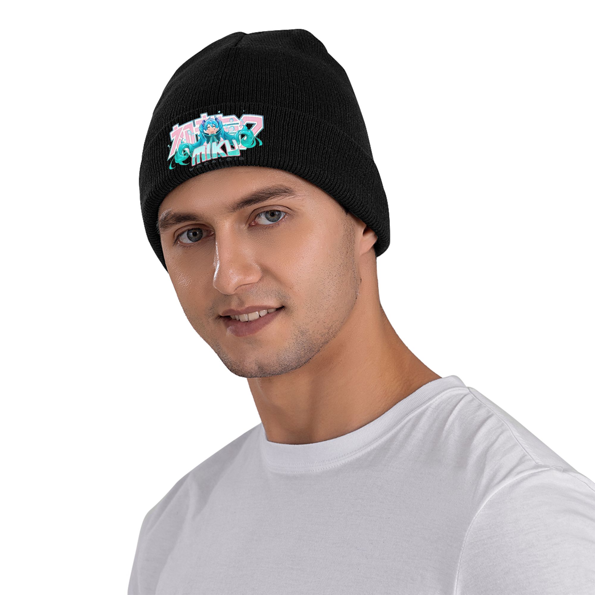 Hatsune Miku Erkekler ve Kadın - Beanie Cuffed Knit incelemesi ve fiyatı