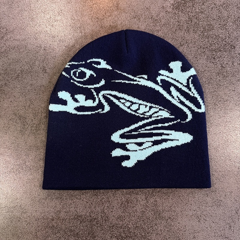 Ağaç Kurbağası Baskı Bere Erke - Beanie Cuffed Knit incelemesi ve fiyatı