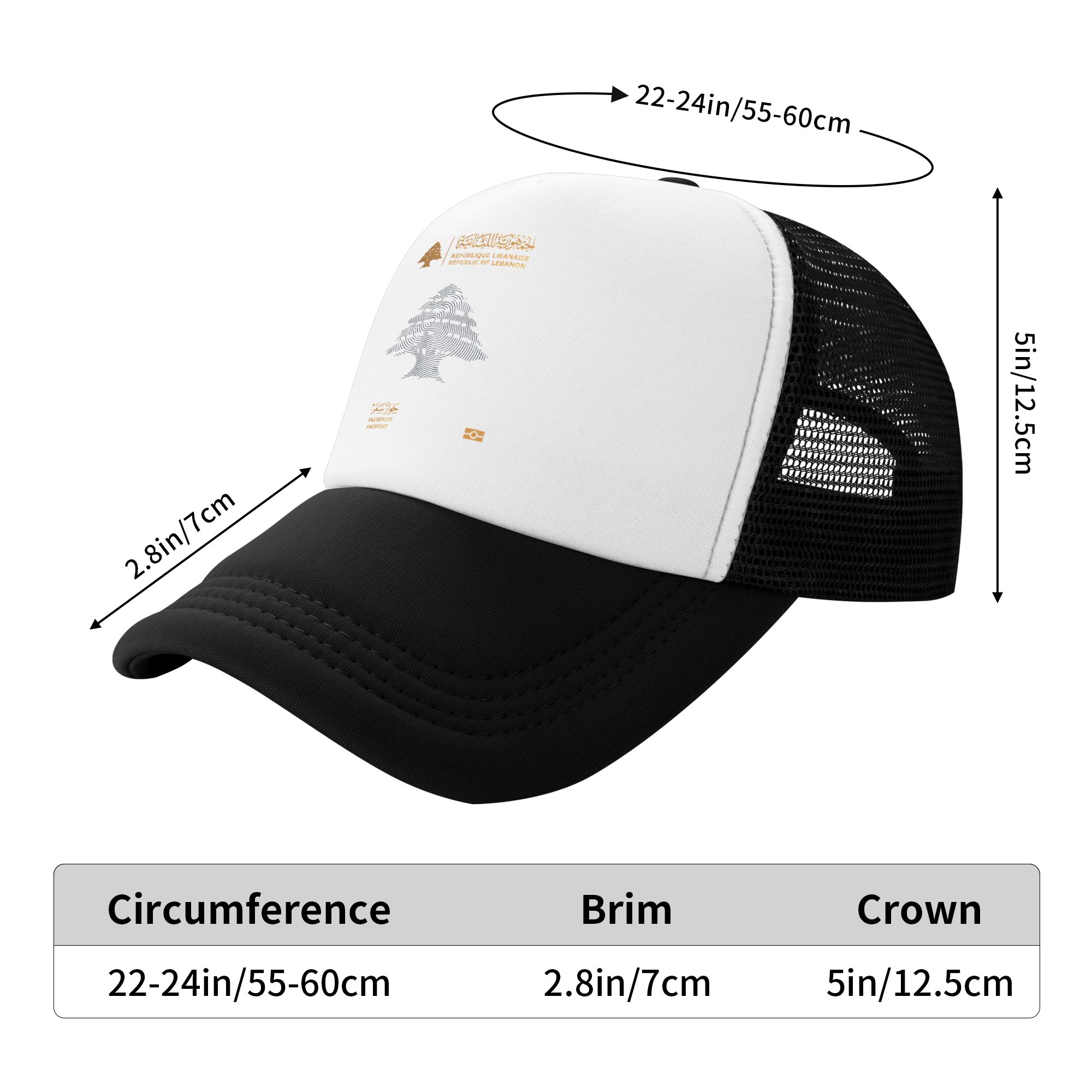 Lübnan Pasaportu Güneş Şapkala - Trucker Cap Mesh incelemesi ve fiyatı